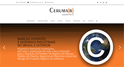 Desktop Screenshot of cerumar.com.br