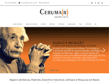 Tablet Screenshot of cerumar.com.br